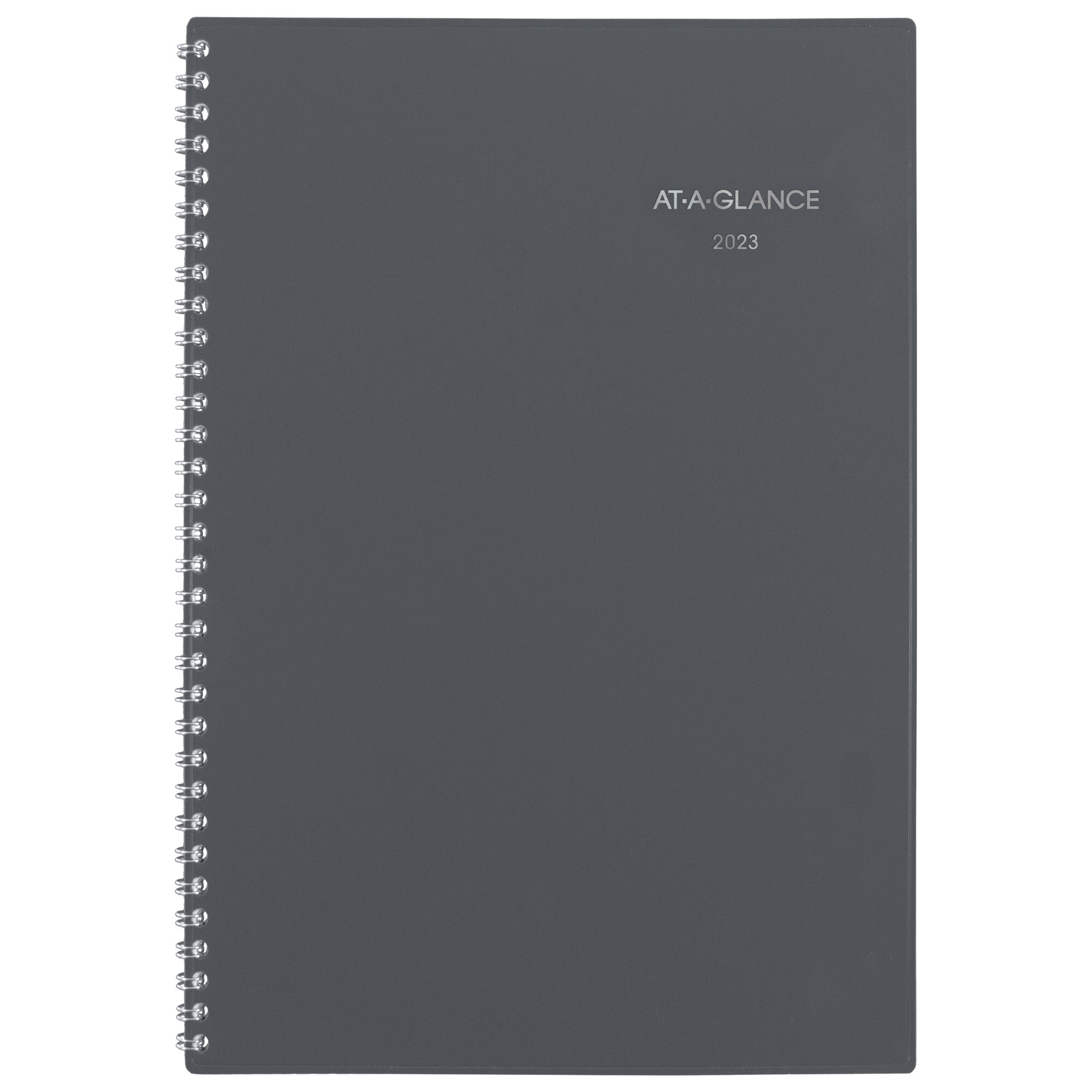AT-A-GLANCE DayMinder 2023 Weekly Monthly Planner, Gray, Small, 5' x 8'