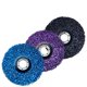 thumbnail image 1 of 100*16mm/115*22mm/125*22mm Coral Disc Poly Strip Disc Abrasive Wheel Paint Rust Removal Clean For Angle Grinder Polishing DiscBlack115mmChina He Qiyong unisex, 1 of 1