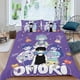 thumbnail image 2 of Cool Omori Game Conjunto de sábanas temático, trío de piezas, cómodo y amigable con la piel, diseño único, regalo de decoración para el hogar para familiares, amigos y fans,173cm *218cm, 2 of 6