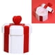thumbnail image 5 of Caja de regalo A B S, caja de regalo A B S, caja de joyería de bloques de construcción, rojo y blanco, resistente al desgaste, poligonal, para decoración de tartas, cajas de regalo, 5 of 12