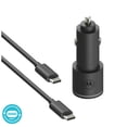 thumbnail image 3 of Cargador Auto MOTOROLA 45W Doble salida USB y C con Cable, 3 of 8