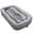 Light Grey-71", variant on Melocadol Human Dog Bed for Adult, 71"x40"x10" Fits You & Pets, Orthopedic Foam, Washable Faux Fur, Removable Cover, Light Grey