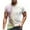 White, variant on IROINNID Men's Graphic Printed Slim Fit Short Sleeve Stylish Round Neck T-shirt