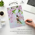 thumbnail image 5 of FMSHPON Hummingbird Spring Clipboard Hardboard Wood Nursing Clip Board and Pull for Standard A4 Letter 13x9 inches, 5 of 8