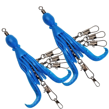 Realistic Silicone Squid Lure with Lifelike Action for Freshwater and Saltwater Fishing A