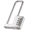 White, variant on Cabinet Lock Work Length 1.6In to 3.8In Combination Padlock,Stainless Steel Gym Locker Lock Code Long Adjustable Shackle Lock for Outdoor, School, Gym, Sports lockers, Fences