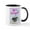 White/Black Inside, variant on CafePress - Easter Greetings Pug Mug - 11 oz Ceramic Mug - Novelty Coffee Tea Cup