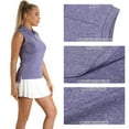 thumbnail image 2 of icyzone Women's Golf Sleeveless Polo Shirts Tennis Tank Tops Athletic T-Shirts, 2 of 5