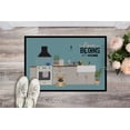 thumbnail image 2 of Cream French Bulldog Kitchen Scene Indoor or Outdoor Mat 18x27 CK7714MAT, 2 of 4