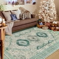 thumbnail image 5 of Ultrug Vintage Rugs Soft Accent Area Rug Boho Carpet for Bedroom Living Room Home Decor,6'x9',Green, 5 of 7