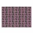 thumbnail image 1 of Garden Art Cutting Board, Roses and Gerbera Flowers Pattern Illustration with Botanical Inspirations, Decorative Tempered Glass Cutting and Serving Board, Small Size, Pink Pale Green, by Ambesonne, 1 of 1