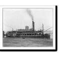 thumbnail image 2 of Historic Framed Print, [Steamboat TELL CITY at levee], 17-7/8" x 21-7/8", 2 of 9