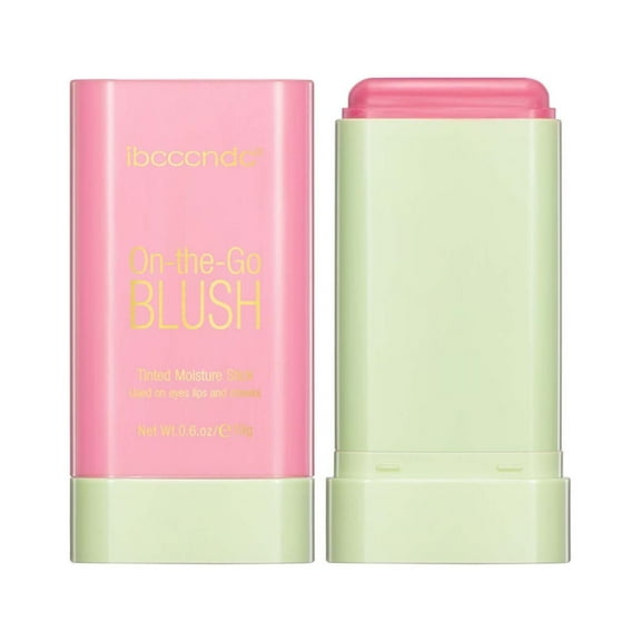 Multi-Use Makeup Blush Stick | Solid Moisturizer Stick | Shadow Lips Cheek Blusher Pink Red Orange Waterproof Peach Creamy Makeup