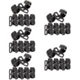 thumbnail image 2 of LEEYNEER 50 pcs Camping Tent Hooks Canopy Windproof Hooks Plastic Connection Hooks Pole Hooks, 2 of 12