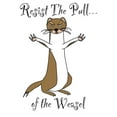 thumbnail image 2 of CafePress - Pull Of The Weasel Mugs - 11 oz Ceramic Mug - Novelty Coffee Tea Cup, 2 of 3