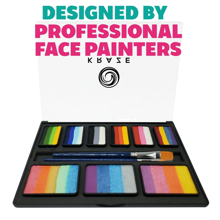 Paraben-free Natural Face Paint Costume Makeup DYE-Free Kit Party
