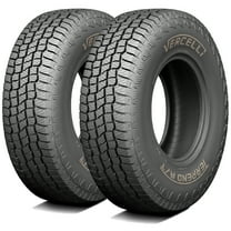 Pair of 2 Vercelli Terreno A/T 35X12.50R20 121S E 10 Ply All Terrain Light Truck Tires