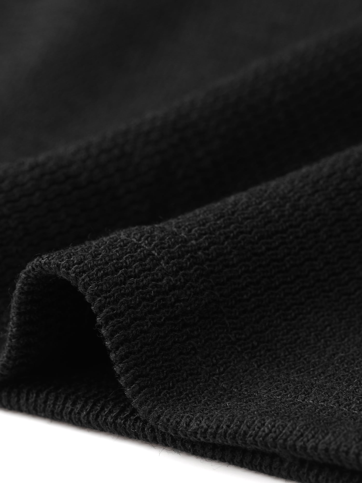 DARING DIVA Women's Knit Dress Turtleneck Pullover Sweater Mini Dress S Black