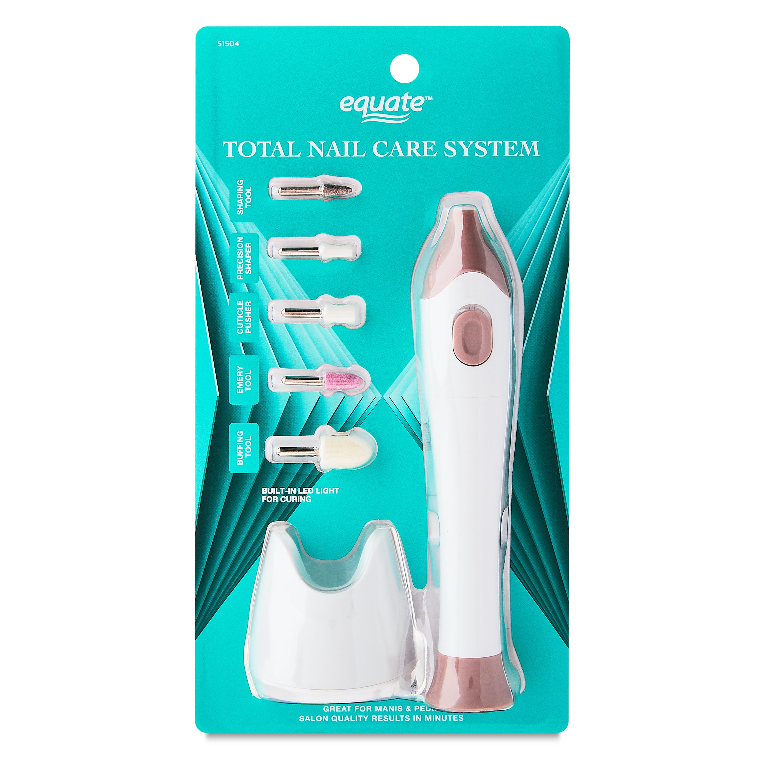 Equate Electric Total Nail Care System, 5 Attachments photo 4