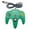 Green, variant on New Wired Controller Joystick Compatible With Nintendo 64 N64 Video Game Console
