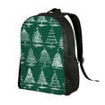 thumbnail image 2 of Rocae Christmas Trees print Computer bag with separate compartment, suitable for 15 inch laptop backpack, gift for men and women, 2 of 8