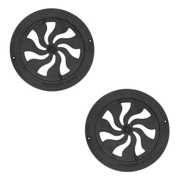 2 Round Heat Register Wall Floor Vent Grate Cast Aluminum 8 Renovator S Supply Com Wall Floor Vent Grate Cast Aluminum, Round Floor Registers