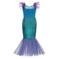thumbnail image 2 of Meisje Prinses Kleine Zeemeermin Ariel Dress Kids Charm Kostuum Kinderen Carnaval Verjaardag Kleren Zomer Jurk Meisjes_x_y, 2 of 2