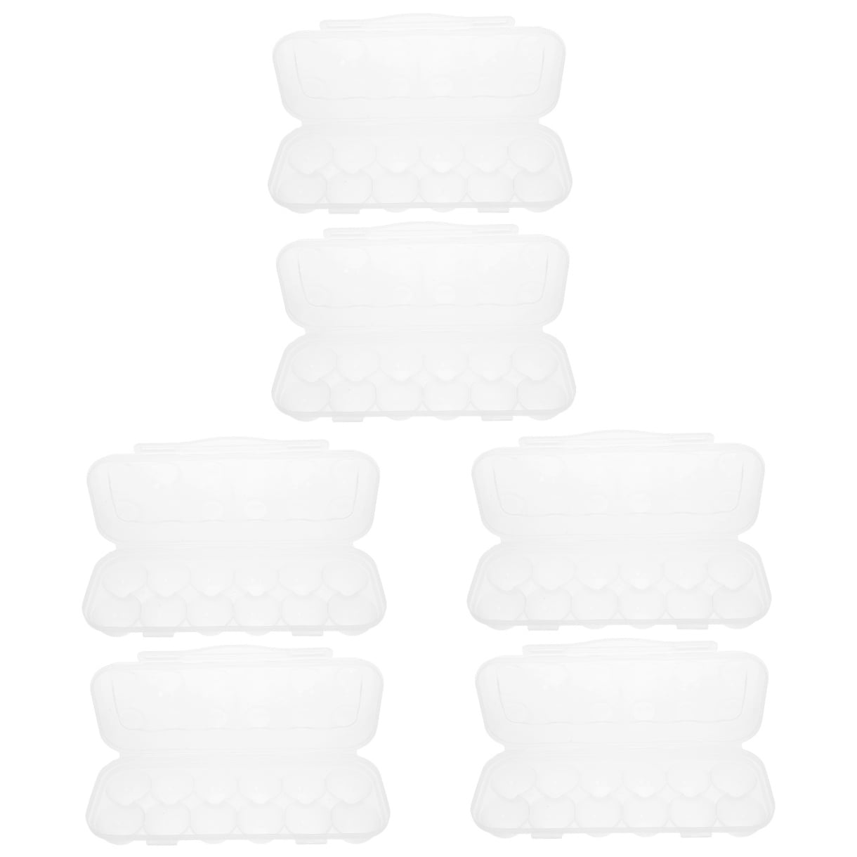 Set of 3 Egg Holder for Fridge Goose Carton Preservation Box