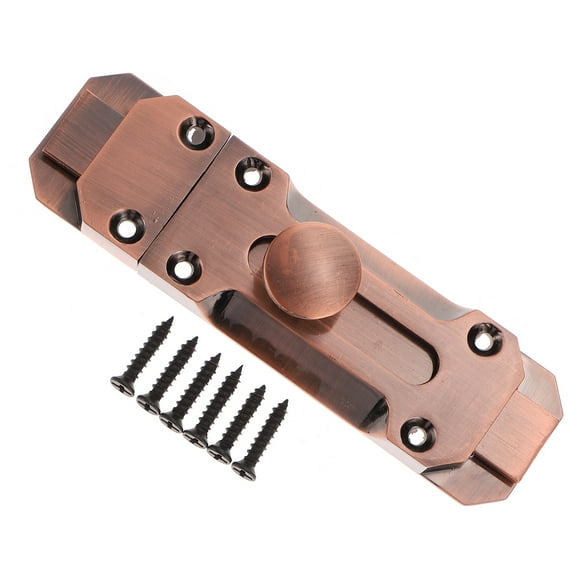 Door Latch Door Security Slide Latch Lock Zinc Alloy Door Latch Slide Door Lock