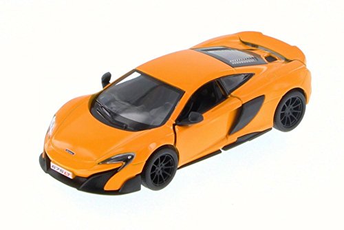 Modèle Réduit McLaren 675LT Orange Kinsmart 1/36 - Voiture Diecast