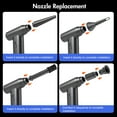 thumbnail image 4 of Compressed Air Duster, 300000RPM Super Power Electric Air Duster, Stepless Speed Air Blower for Keyboard, PC, Car and Home Cleaning, 4 of 10