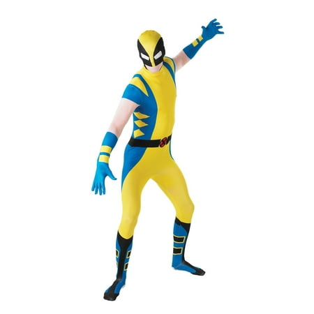 Mens Wolverine Second Skin Halloween Costume