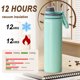 thumbnail image 5 of Termos Trmicos De Acero Inoxidable De 750 Ml Para Mantener Las Bebidas Calientes O Fras Durante Las Actividades, Proporcionando Aislamiento Para Viajes O Uso Diario, UKHBMC | Green, 5 of 8