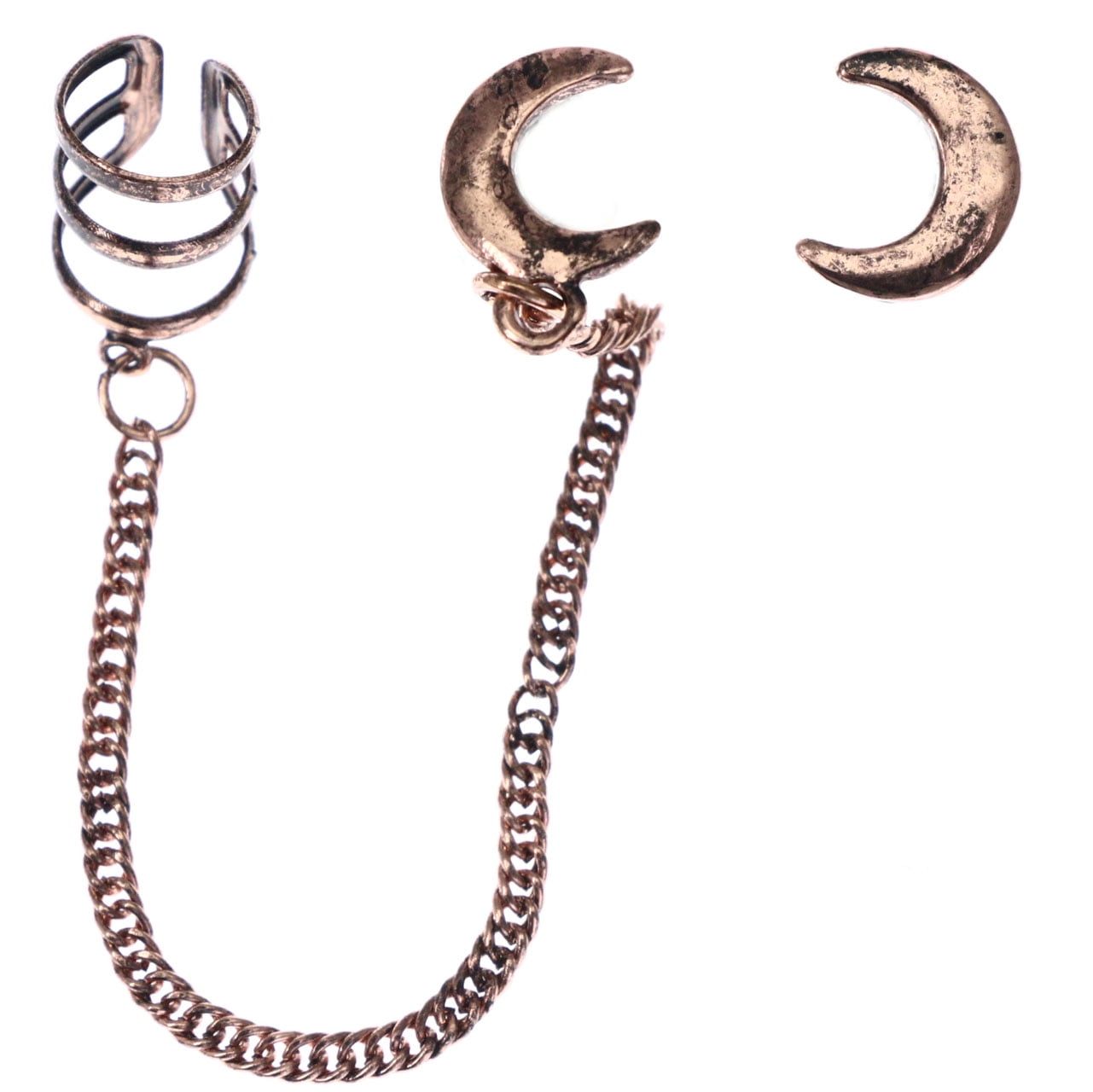 Mi Amore Hoop-Earrings Bronze-Tone 
