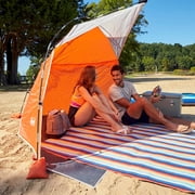 Coleman Skyshade Large Compact Beach Shade, Tiger Lily