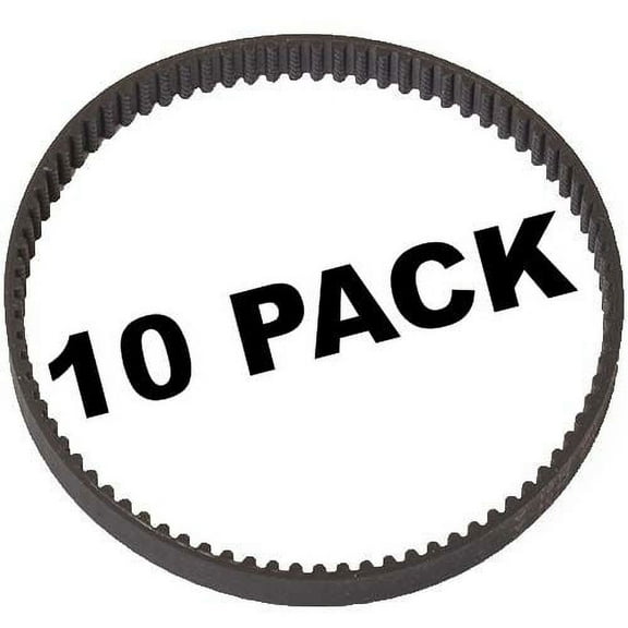 10 Pk, Bissell Pet Hair Eraser Upright Vacuum Belt, Model 1650, 1608840