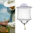 thumbnail image 4 of Ruifaya Bee Keeper Hat Breathable Cover Face Cap Anti-bee Netting Supplies Keeping J0I7., 4 of 8