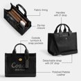 thumbnail image 3 of Bolso de mano Coach Cargo 20 Bubble Leather B4/Black, 3 of 5