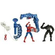 Spiderman-marvel Spd Webwrld Action Fig S-mn Vs Sndmn/vnm