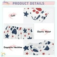 thumbnail image 4 of joogoo Dog Footprint and Stars 2 Piece Long Sleeve Tee and Pants Cotton Pajama Set 8Y, 4 of 7