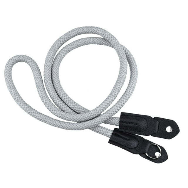 Universal Nylon Climbing Rope Camera Shoulder Neck Strap for Micro Single Camera Gray