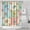 Pioneer Flower Floral, variant on Pioneer Flower Floral Print Pattern Shower Curtain 84"x72", Bathroom Decorative Shower Curtain Set with 12 Hooks, Waterproof Washable