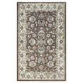 thumbnail image 2 of Superior Lille Traditional Floral Indoor Runner Rug, Brown-Salmon, 8' x 10', 2 of 8