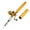 Gold, variant on Rods Fishing Rod Reel Combo Kit Set Mini Telescopic Portable Pocket Pen Fishing Rod Pole + Reel Aluminum Alloy Fishing Accessories