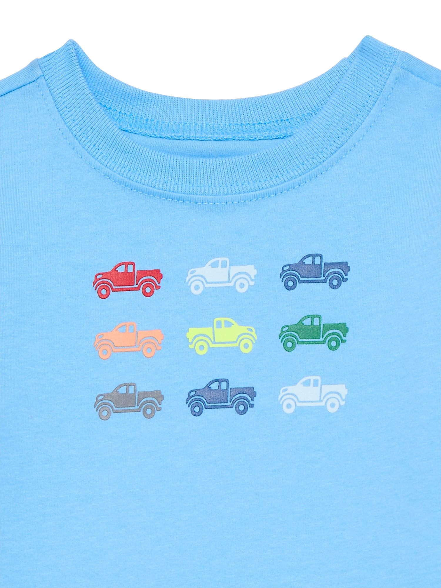 Wonder Nation Baby Boy Short Sleeve Graphic T-Shirt, Sizes 0-24 Months