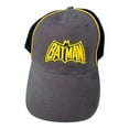 thumbnail image 4 of DC Comics Batman Embroidered Youth Hat  - Grey / Black Batman Hat, 4 of 5