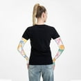 thumbnail image 4 of Lsque Zebra Colourful Cooling Arm Sleeves for Men & Women -Compression Sleeves to Cover Arms for Working,Sun Sleeves for UV Protection,Breathable, Moisture-Wicking, 4 of 8