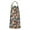 Pioneer Flower Floral, variant on Pioneer Flower Floral Print Pattern Apron-Garden Aprons for Women with Pockets-Cotton Linen Waterproof Kitchen Cooking Gardening Aprons Adjustable for Kitchen,Cooking,BBQ and Salon 33x27 Inch