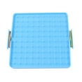 thumbnail image 3 of Soumake 16x16cm Double Sided Geoboard Nails Peg Board Elastic Bands Kids Teaching Supplies, 3 of 4