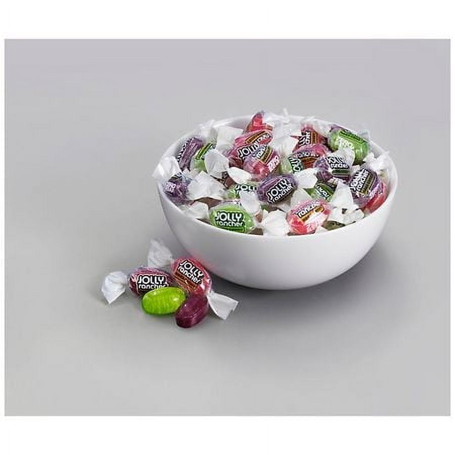 Jolly Rancher Zero Sugar Hard Candy Assorted Fruit Flavored 3.6 oz Pack of 2